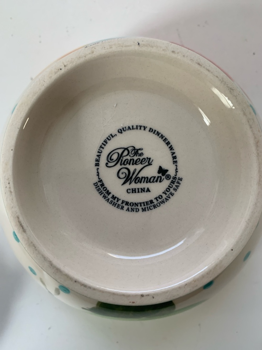 The Pioneer Woman Vintage Bloom Ceramic Bowl - Picture 5 of 7